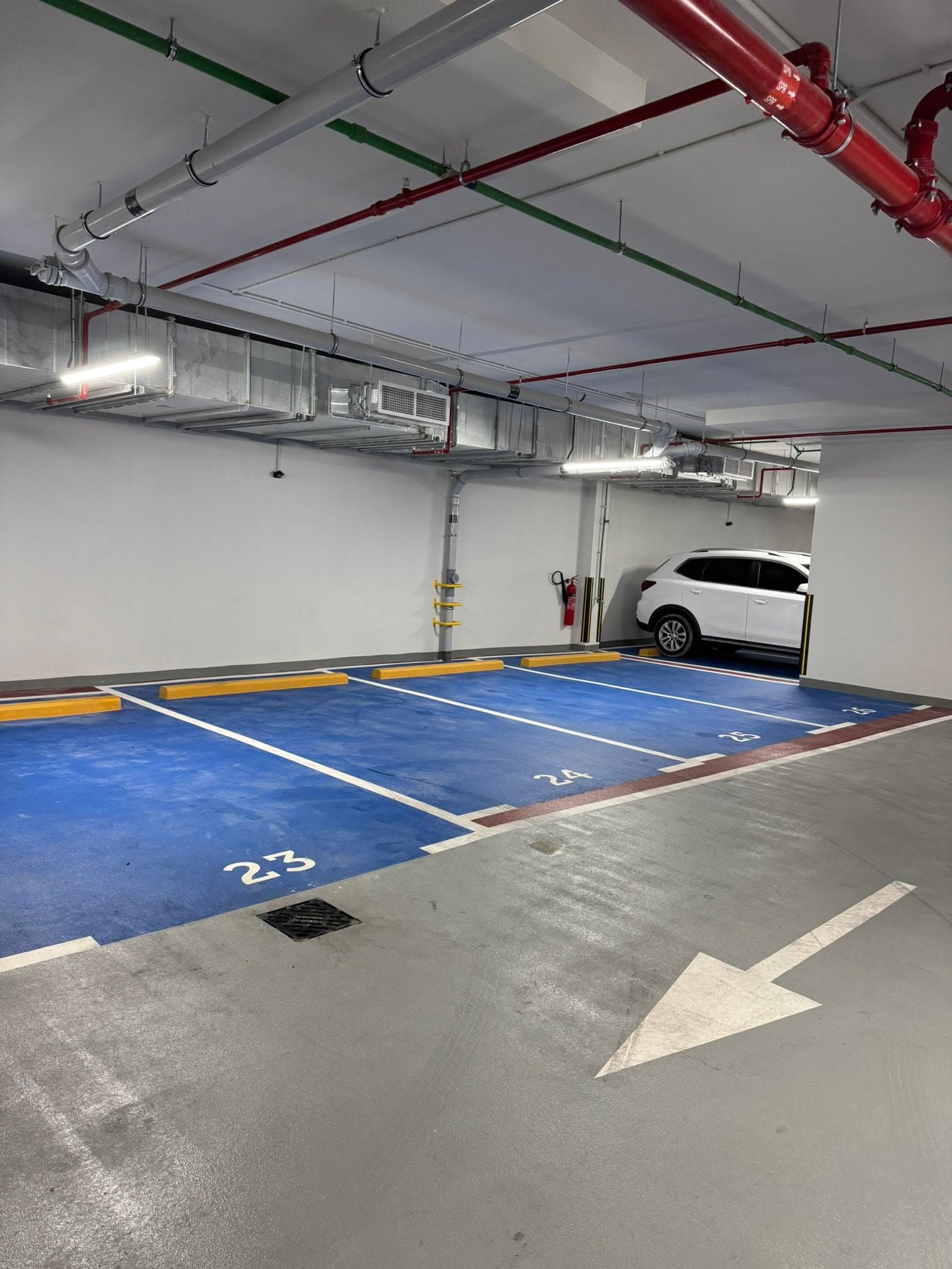 Covered parking - Al Waha Tower 2