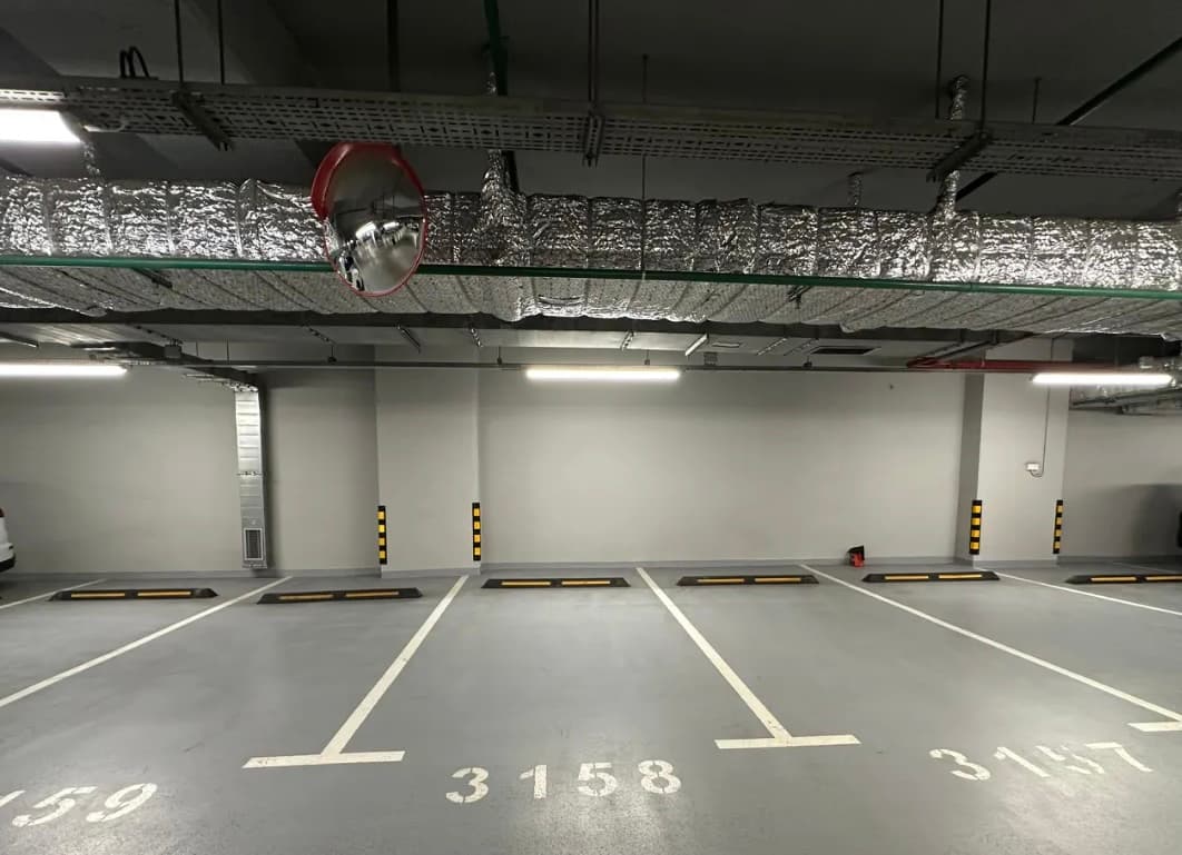 Basement parking in Belgravia Heights 2, JVC 1